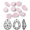 Faceted Teardrop K9 Glass Rhinestone Cabochons RGLA-I001-10x7mm-006-1