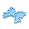Dolphin Shape Pendant Silicone Molds X-DIY-M034-04-3