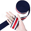 Gorgecraft 5 Yards Triolor Polyester Ribbon OCOR-GF0002-27-3