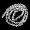 Transparent Electroplate Glass Beads Strands EGLA-A039-T4mm-A13-2