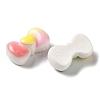 Gradient Color Opaque Resin Decoden Cabochons CRES-Z006-04-2