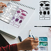 Stainless Steel Metal Stencils DIY-WH0242-266-5