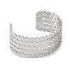 304 Stainless Steel Bangles for Women BJEW-B104-06P-2