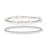 Temperament Magnet Gold Elastic Bracelet Baroque Imitation Pearl Multi layered Layered Bracelet Small and Popular Bracelet XU8635-6-1