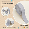 5 Yards Polyester Ribbon OCOR-WH0078-176B-4
