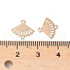 Brass Laser Cut Hollow Connector Charms KK-K277-12-4