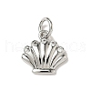 Brass Micro Pave Cubic Zirconia Charms KK-I276-54P-1