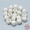 925 Sterling Silver European Beads STER-T002-43S-3