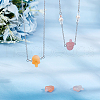 Olycraft 4Pcs Natural Agate Beads G-OC0005-51A-5