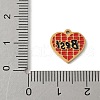304 Stainless Steel Enamel Charms STAS-P388-19C-G-3