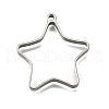 304 Stainless Steel Pendants STAS-S181-01P-J-1