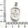 304 Stainless Steel Pendants STAS-B086-11B-P-3