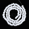 Opaque Glass Beads Strands GLAA-N019-4mm-03-2