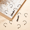 Unicraftale Ion Plating(IP) 304 Stainless Steel Earring Hooks STAS-UN0058-96EB-2