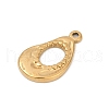 304 Stainless Steel Pendants STAS-C121-18G-2