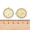 Rack Plating Brass Pendants KK-P269-16G-B-3