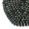Natural Kambaba Jasper Beads Strands G-P573-A61-01-3