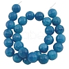 Natural White Jade Gemstone Bead Strands G-D610-6mm-2