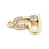 Alloy Rhinestone Pendants FIND-U026-07G-2