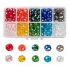 10 Colors Electroplate Glass Beads EGLA-JP0002-01B-8mm-1