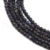 Natural Sapphire Beads Strands G-G204-A02-3.5mm-4