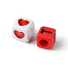 200Pcs Mixed Style and Shapes Acrylic Beads OACR-FS0001-68D-3