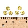 Brass Rhinestone Spacer Beads RB-A014-Z6mm-28G-2