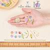 SUNNYCLUE DIY Flower Dangle Earring Making Kits DIY-SC0001-37-3