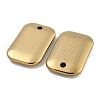 Electroplated Synthetic Non-Magnetic Hematite Pendants G-C136-05G-2