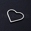 Tarnish Resistant 201 Stainless Steel Linking Rings STAS-T049-T665-1-2