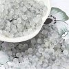 Frosted Glass Beads FGLA-D300-01H-1