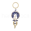 Woven Net/Web with Wing Pendant Keychain KEYC-JKC00481-05-1