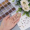   1200Pcs 24 Styles Tibetan Style Alloy Spacer Beads Sets TIBEB-PH0005-07-3