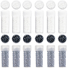 SUNNYCLUE 60G 2 Style Cylinder Seed Beads SEED-SC0001-26-1