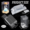 Transparent PET Tea Storage Boxes CON-WH0106-08B-2