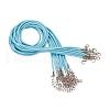 Waxed Cord Necklace Making X-NCOR-T001-56-2