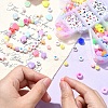 DIY Opaque Acrylic Bracelet Making Kits DIY-YW0009-89-4