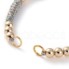 Adjustable Polyester Braided Cord Bracelet Making AJEW-JB00892-07-2