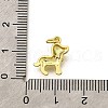 Brass Micro Pave Cubic Zirconia Pendants KK-I275-21G-3