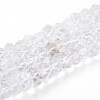 Natural Quartz Crystal Beads Strands G-N347-09A-01-2