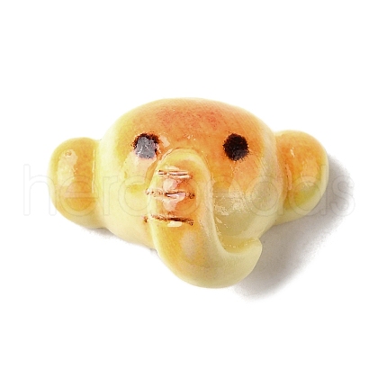 Cute Opaque Resin Cabochons RESI-L046-B02-1