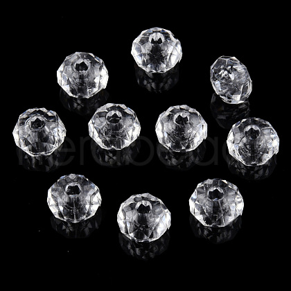 Transparent AS Plastic Beads TACR-T019-007B-01-1