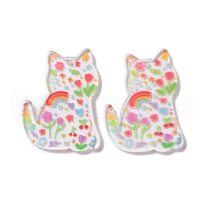 Transparent Acrylic Pendant ENAM-D045-05E-05-1