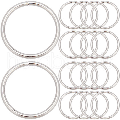 SOFPLATE 20Pcs Iron Quick Link Connectors FIND-SP0002-81F-P-1
