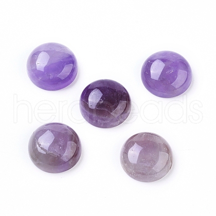 Natural Amethyst Cabochons G-L510-12B-02-1