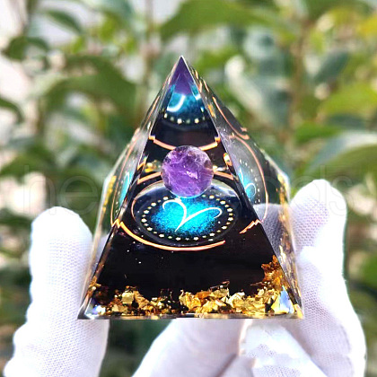 Orgonite Pyramid Resin Energy Generators PW-WG81790-04-1