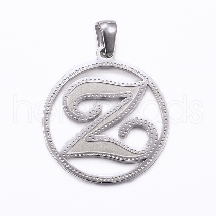Non-Tarnish 304 Stainless Steel Pendants STAS-K162-079P-1
