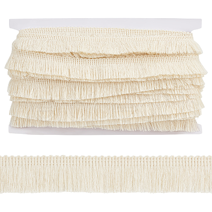 25M Polyester Tassel Ribbon OCOR-WH0091-27A-1