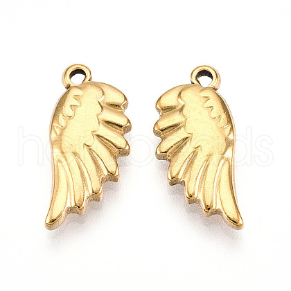 304 Stainless Steel Pendants STAS-N109-61G-1