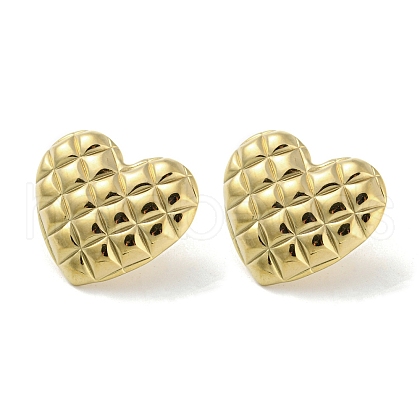 304 Stainless Steel Stud Earrings EJEW-G367-07G-1